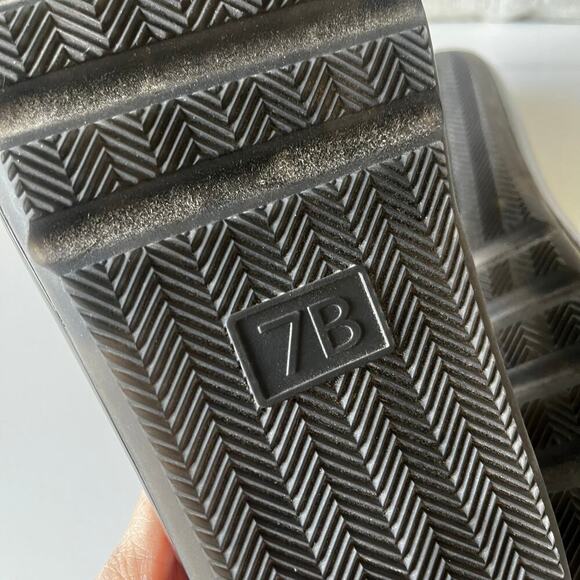 Tory Burch Bubble Miller Jelly Slide Slip On Sandals Clear Black 7 - Picture 4 of 5